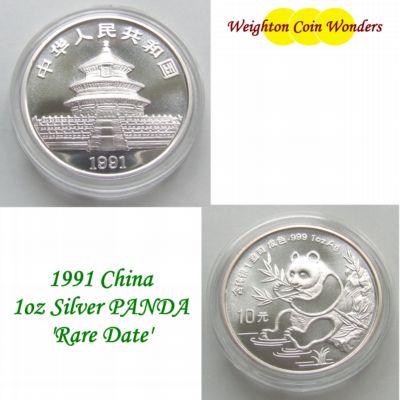 (image for) 1991 1oz Silver PANDA